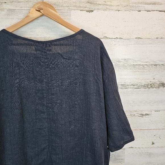 Soft Surroundings Womens Relaxed Open Front Cardigan Sz XL Petite Lagenlook - Picture 9 of 11